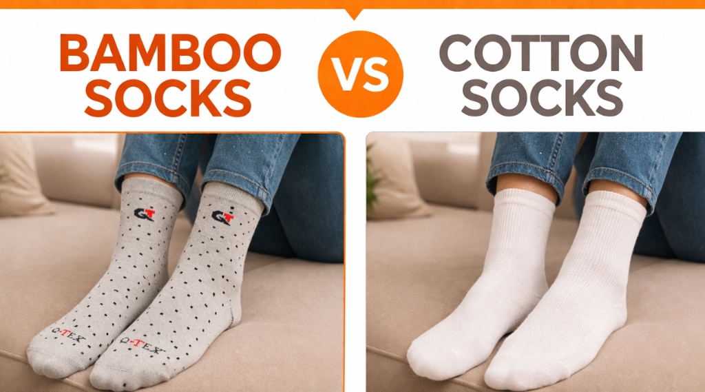 Bamboo socks vs cotton socks
