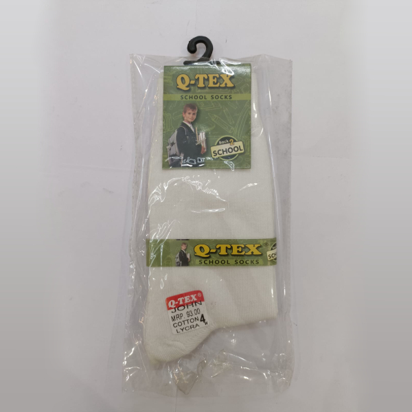 John (Pure Cotton Long Leg) - School Socks | Q-Tex Socks | Best School Socks Manufacturer in Delhi