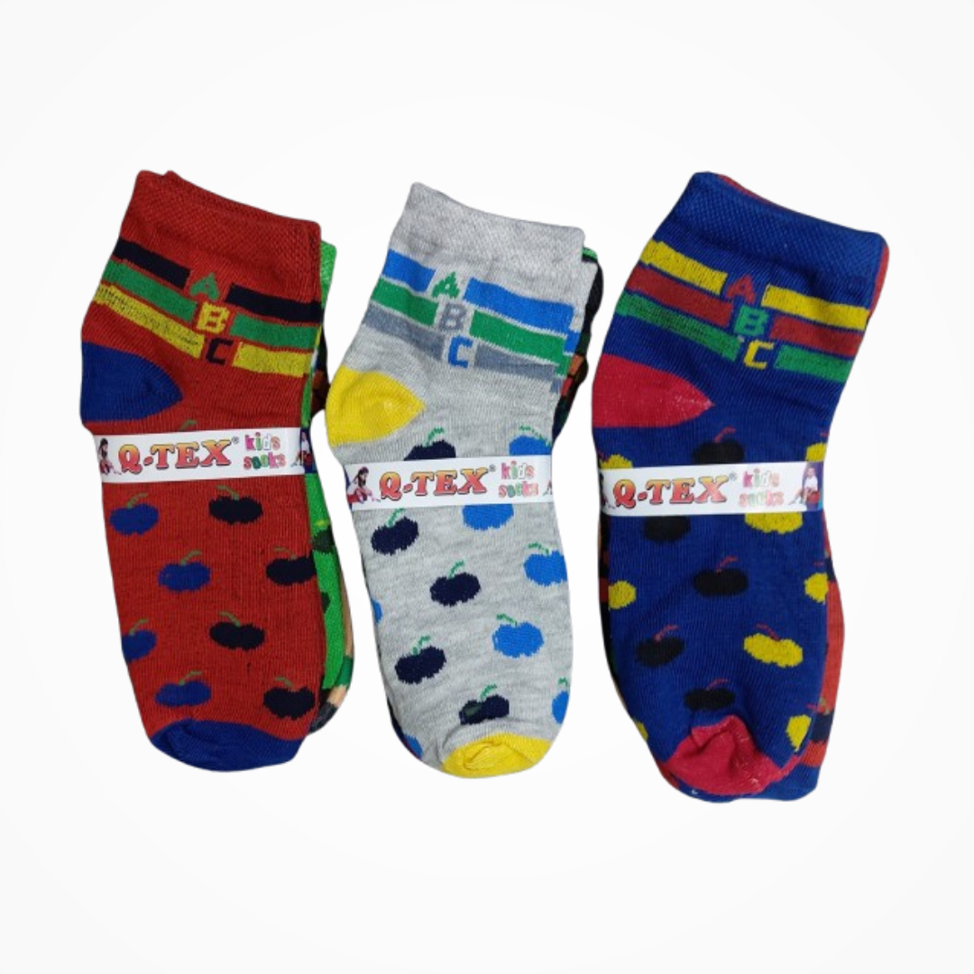 Kids Socks | Q-Tex Socks | Best Kids Socks Manufacturer in Delhi